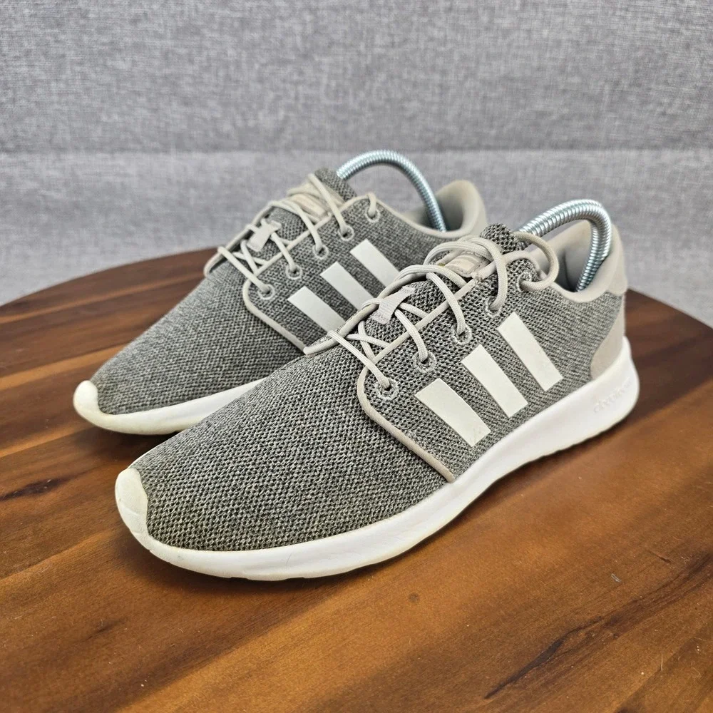 Adidas Cloudfoam QT Flex‎ Womens Grey White Running Sneakers AW4313 Size 7.5